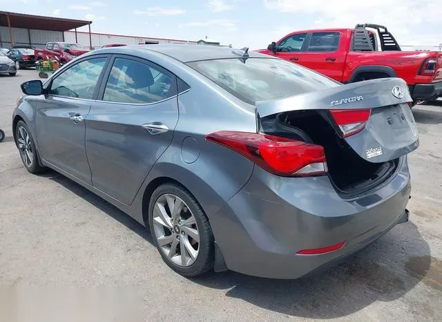 KMHDH4AE1GU567828 2016 2016 Hyundai Elantra- Limited 3