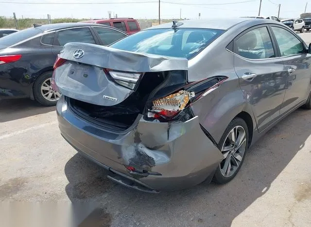 KMHDH4AE1GU567828 2016 2016 Hyundai Elantra- Limited 6