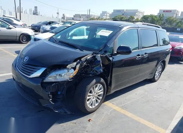 5TDYK3DC2ES451499 2014 2014 Toyota Sienna- Xle V6 8 Passenger 2