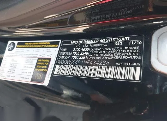 WDDWJ4KB1HF484286 2017 2017 Mercedes-Benz C 300- 4Matic 9