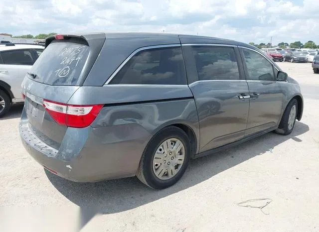 5FNRL5H25DB056296 2013 2013 Honda Odyssey- LX 4