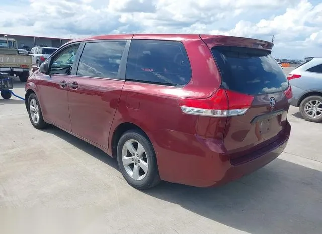 5TDZK3DC6DS288486 2013 2013 Toyota Sienna- L V6 7 Passenger 3