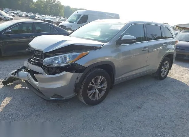 5TDBKRFH3FS120112 2015 2015 Toyota Highlander- Le Plus V6 2