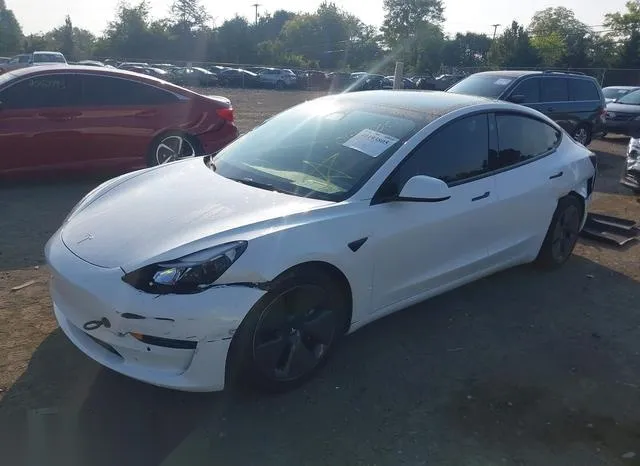 5YJ3E1EA9MF094568 2021 2021 Tesla Model 3- Standard Range Pl 2