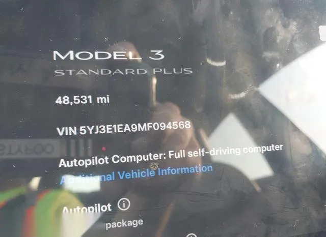 5YJ3E1EA9MF094568 2021 2021 Tesla Model 3- Standard Range Pl 7