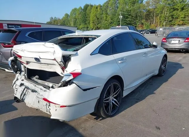 1HGCV3F99NA017744 2022 2022 Honda Accord- Hybrid Touring 4