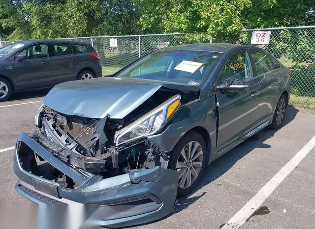 5NPE34AF5GH423631 2016 2016 Hyundai Sonata- Sport 2