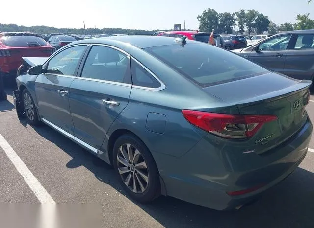 5NPE34AF5GH423631 2016 2016 Hyundai Sonata- Sport 3