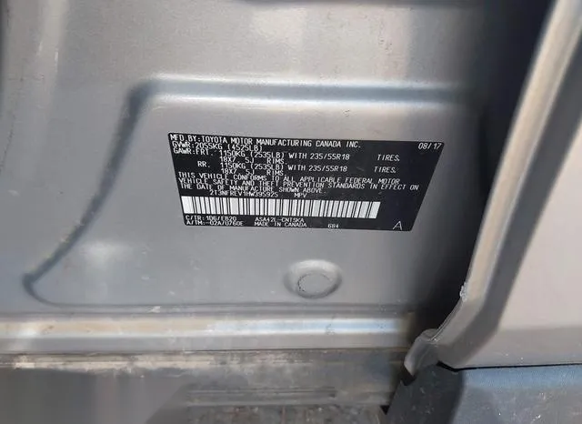 2T3NFREV1HW395925 2017 2017 Toyota RAV4- SE 9