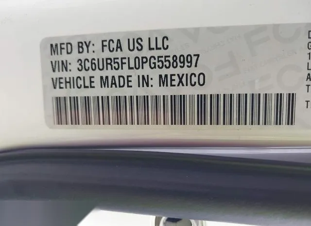 3C6UR5FL0PG558997 2023 2023 RAM 2500- Laramie  4X4 6-4 Box 9