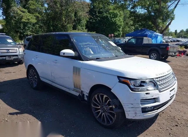 SALGS2KF5GA258369 2016 2016 Land Rover Range Rover- 3-0L V6  6