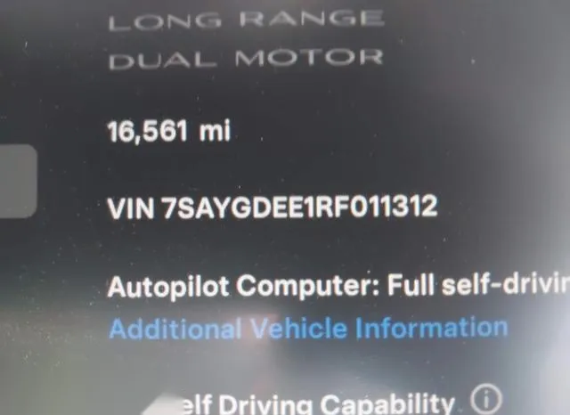 7SAYGDEE1RF011312 2024 2024 Tesla Model Y- Long Range Dual 9