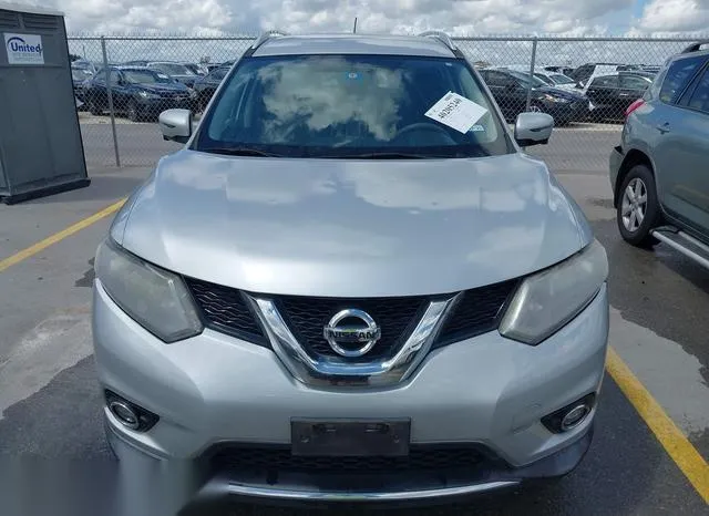 KNMAT2MTXGP625180 2016 2016 Nissan Rogue- SV 6