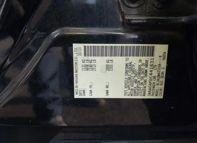 1N4AA5AP5EC441631 2014 2014 Nissan Maxima- 3-5 S 9