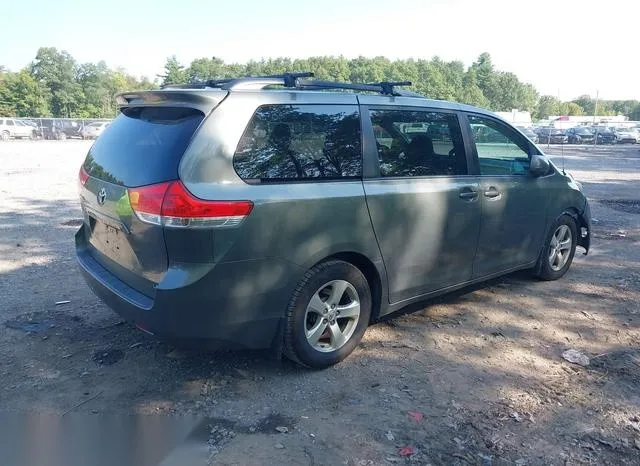 5TDKK3DC9BS130206 2011 2011 Toyota Sienna- Le V6 4