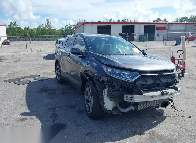 5J6RW1H59KA007595 2019 2019 Honda CR-V- EX 1