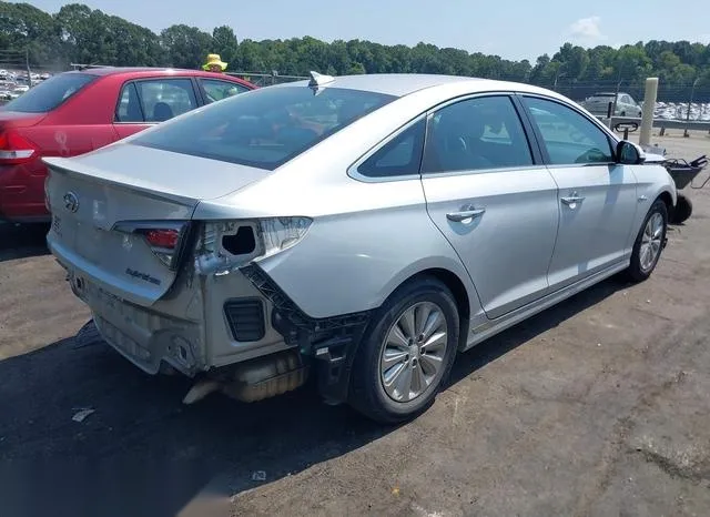 KMHE24L11GA039286 2016 2016 Hyundai Sonata- Hybrid SE 4