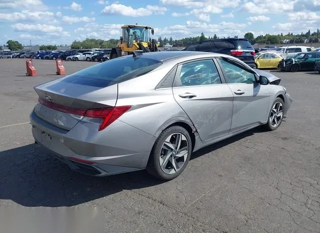 KMHLN4AG2NU267184 2022 2022 Hyundai Elantra- Sel 4