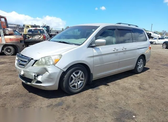 5FNRL38496B445435 2006 2006 Honda Odyssey- EX 2