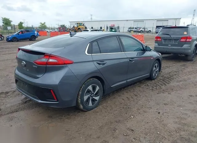 KMHC75LC7KU130778 2019 2019 Hyundai Ioniq- Hybrid Sel 4