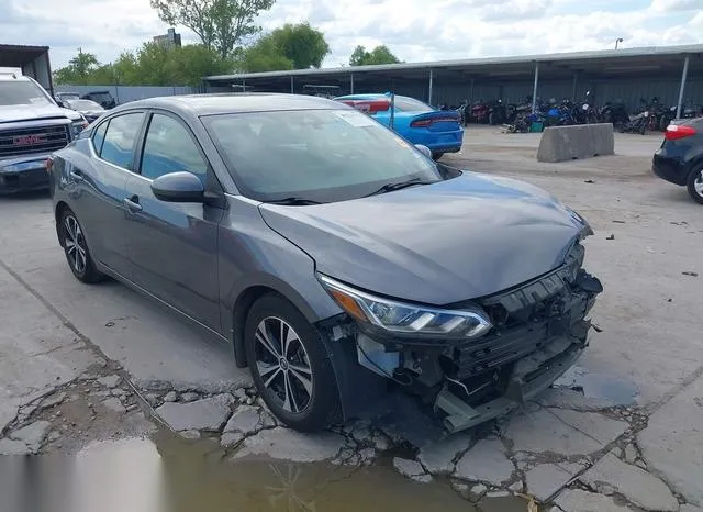 3N1AB8CV1MY206155 2021 2021 Nissan Sentra- Sv Xtronic Cvt 1