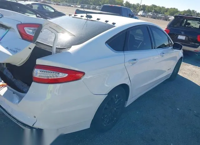 3FA6P0LU4DR237185 2013 2013 Ford Fusion- Hybrid SE 4