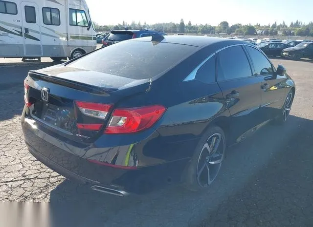 1HGCV1F35MA097591 2021 2021 Honda Accord- Sport 4