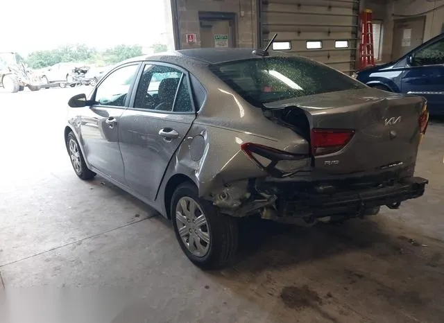 3KPA24AD8NE506262 2022 2022 KIA Rio- S 3