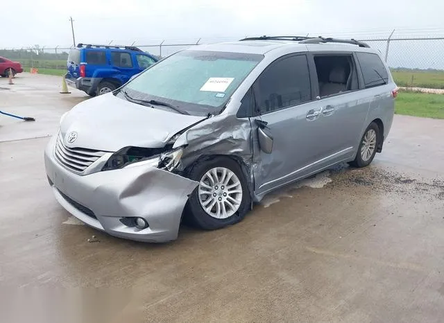 5TDYK3DC7FS601611 2015 2015 Toyota Sienna- Xle 8 Passenger 2