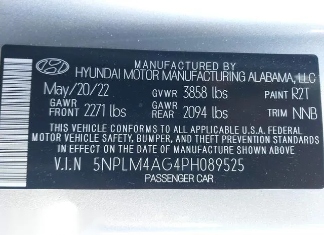 5NPLM4AG4PH089525 2023 2023 Hyundai Elantra- Sel 9