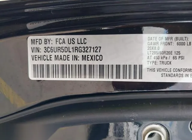 3C6UR5DL1RG327127 2024 2024 RAM 2500- Lone Star  4X4 6-4 Box 9