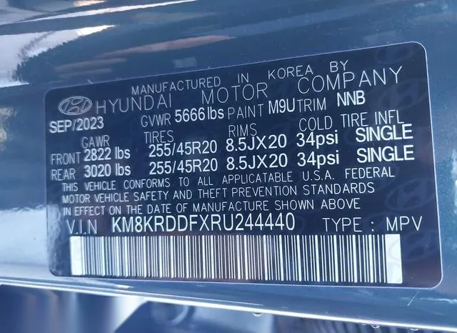 KM8KRDDFXRU244440 2024 2024 Hyundai Ioniq 5- Limited 9