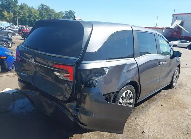 5FNRL6H72NB009178 2022 2022 Honda Odyssey- Ex-L 4