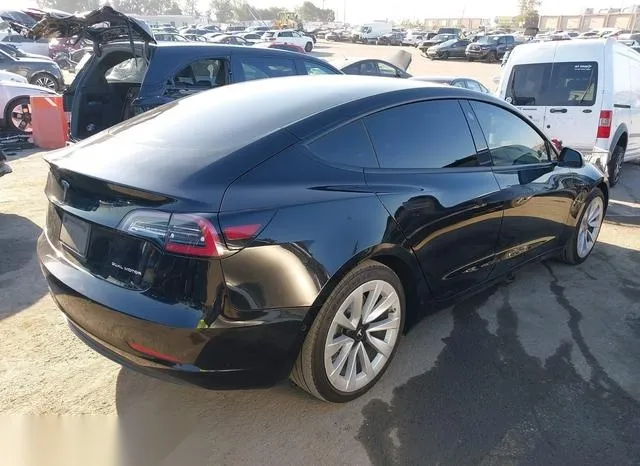 5YJ3E1EB6NF130839 2022 2022 Tesla Model 3- Long Range Dual 4