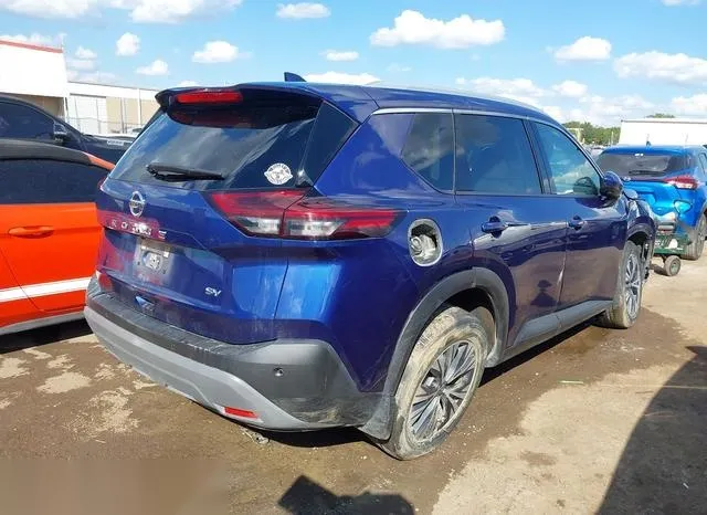 5N1AT3BA5MC713690 2021 2021 Nissan Rogue- Sv Fwd 4