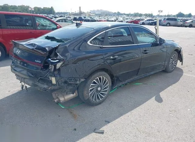 KMHL34JJ3PA058512 2023 2023 Hyundai Sonata- Hybrid Sel 4