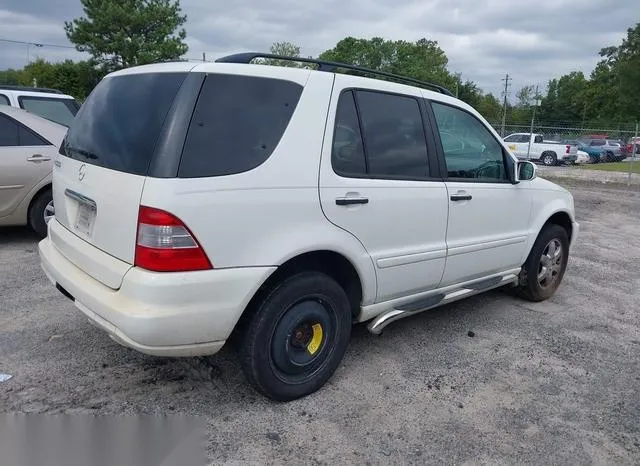 4JGAB75E44A461290 2004 2004 Mercedes-Benz ML 500- 4Matic 4