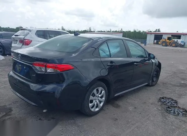 5YFEPMAE4NP366799 2022 2022 Toyota Corolla- LE 4