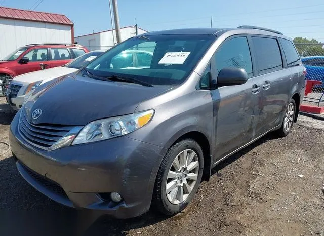 5TDDK3DC0FS119108 2015 2015 Toyota Sienna- Xle Premium 7 Pa 2