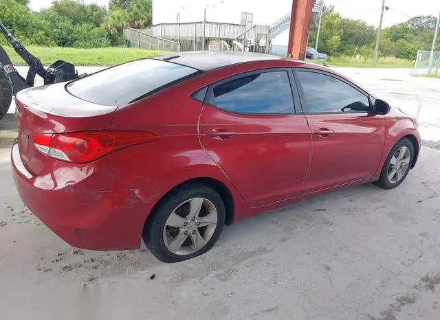 KMHDH4AE7CU392205 2012 2012 Hyundai Elantra- Gls -ulsan Plant- 4