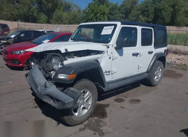 1C4HJXDN8KW668563 2019 2019 Jeep Wrangler- Unlimited Sport 2