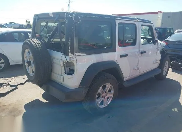 1C4HJXDN8KW668563 2019 2019 Jeep Wrangler- Unlimited Sport 4