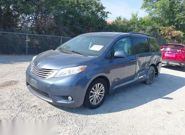 5TDYZ3DC1HS767427 2017 2017 Toyota Sienna- Xle 8 Passenger 2