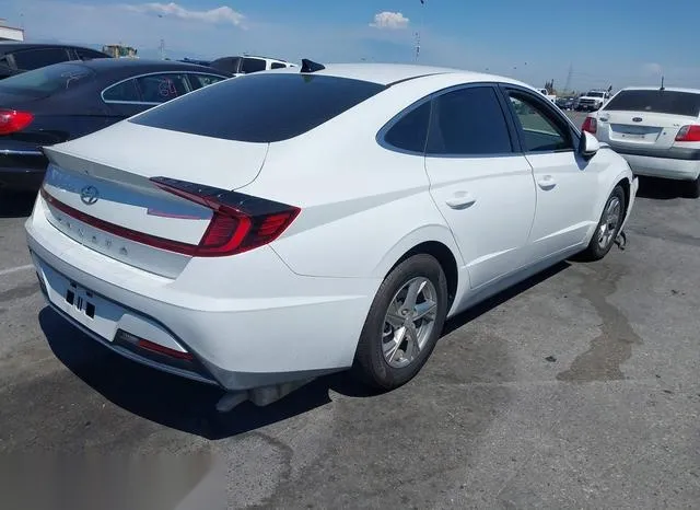 5NPEG4JA8MH079099 2021 2021 Hyundai Sonata- SE 4