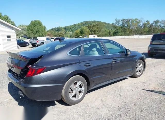 5NPEG4JA0MH073975 2021 2021 Hyundai Sonata- SE 4