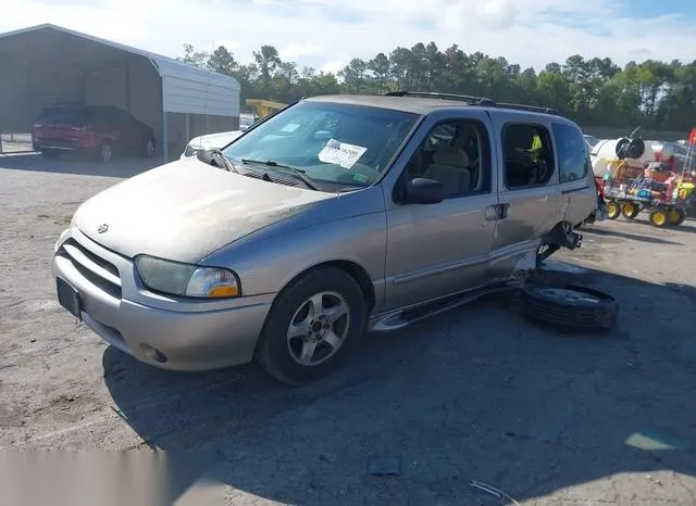 4N2ZN15T21D801814 2001 2001 Nissan Quest- Gxe 2