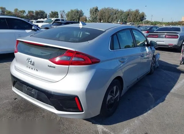 KMHC75LC7KU144860 2019 2019 Hyundai Ioniq- Hybrid Sel 4