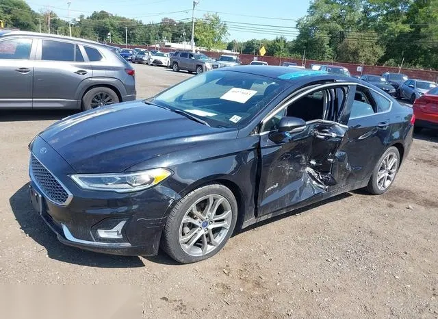 3FA6P0RU3KR105376 2019 2019 Ford Fusion- Hybrid Titanium 2