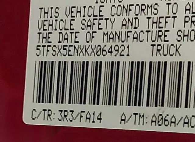 5TFSX5ENXKX064921 2019 2019 Toyota Tacoma- SR 9