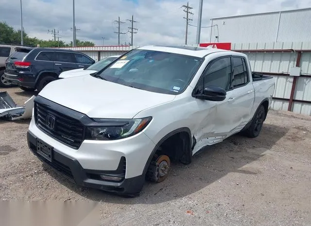 5FPYK3F83NB000179 2022 2022 Honda Ridgeline- Black Edition 2